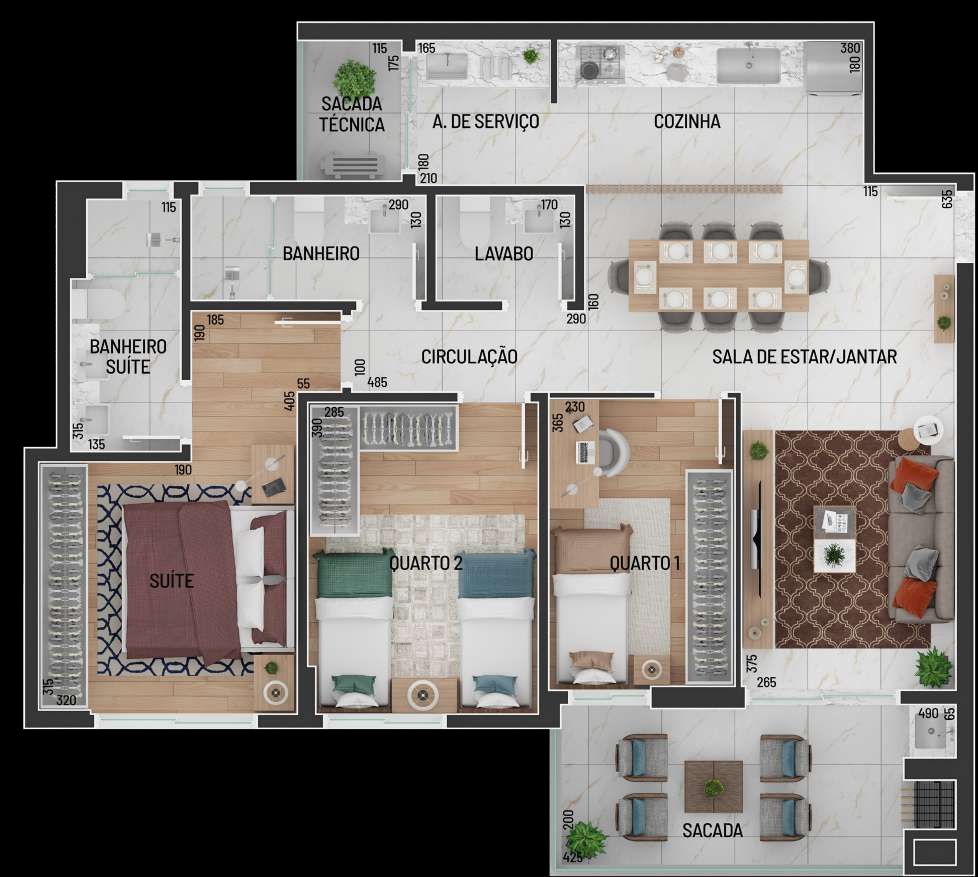 Apartamento à venda com 3 quartos, 102m² - Foto 13