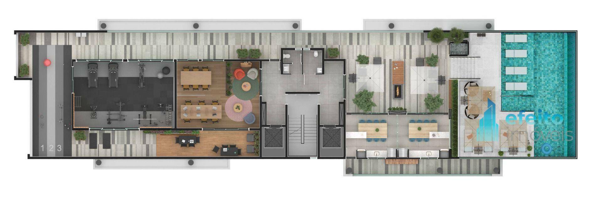 Apartamento à venda com 3 quartos, 95m² - Foto 58