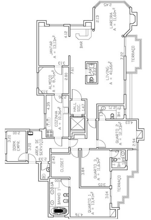 Apartamento à venda com 4 quartos, 200m² - Foto 5