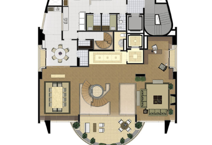 Apartamento à venda com 4 quartos, 433m² - Foto 4