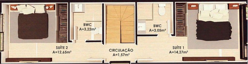 Sobrado à venda com 2 quartos, 106m² - Foto 24