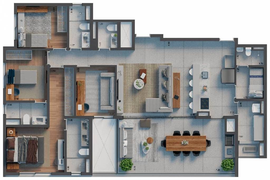 Apartamento à venda com 4 quartos, 147m² - Foto 13