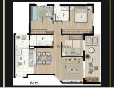 Apartamento à venda com 2 quartos, 104m² - Foto 16