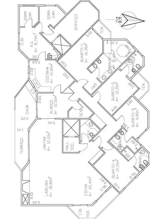 Apartamento à venda com 4 quartos, 239m² - Foto 10