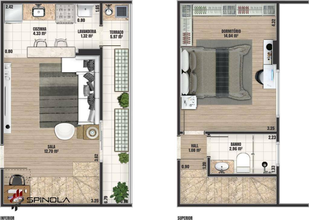 Apartamento à venda com 1 quarto, 51m² - Foto 27