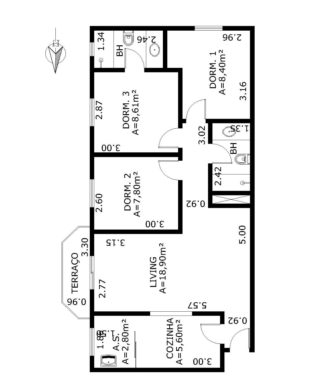 Apartamento à venda com 3 quartos, 80m² - Foto 13