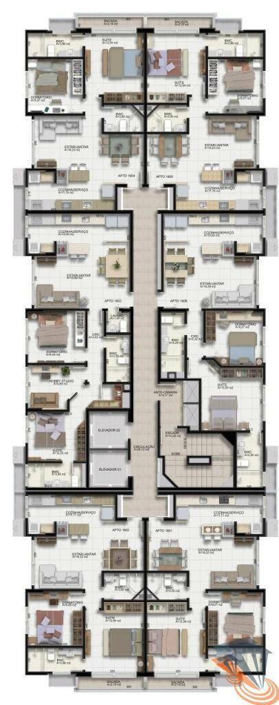 Apartamento à venda com 2 quartos, 102m² - Foto 15