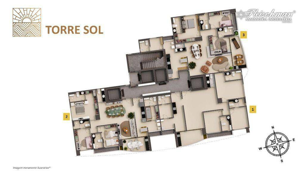 Apartamento à venda com 4 quartos, 149m² - Foto 42