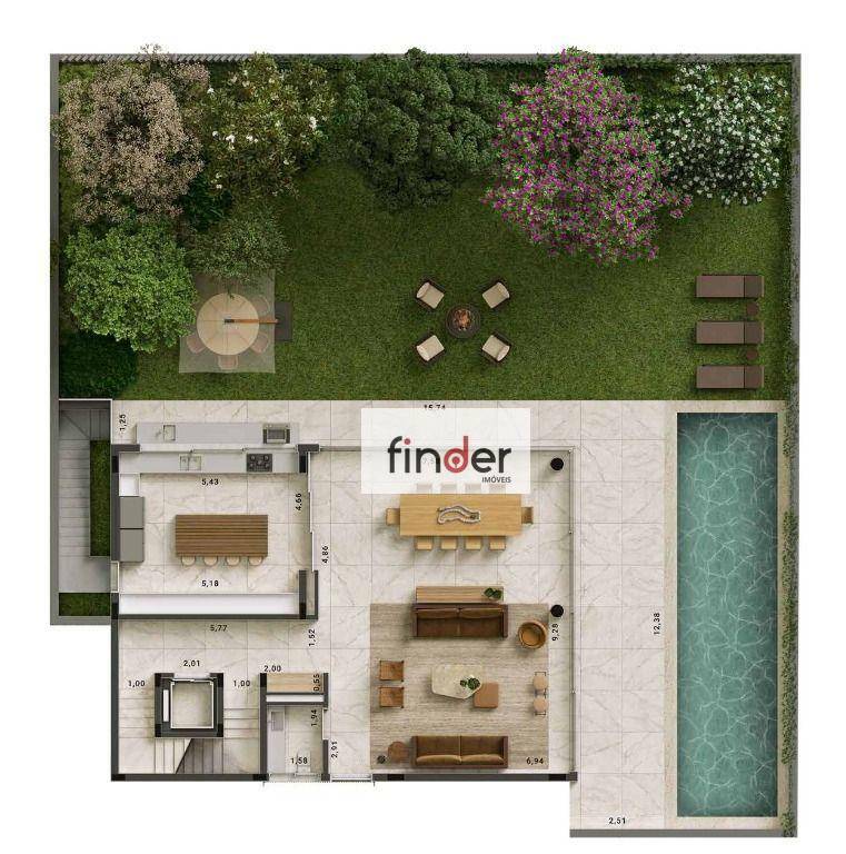 Casa de Condomínio à venda com 4 quartos, 802m² - Foto 62