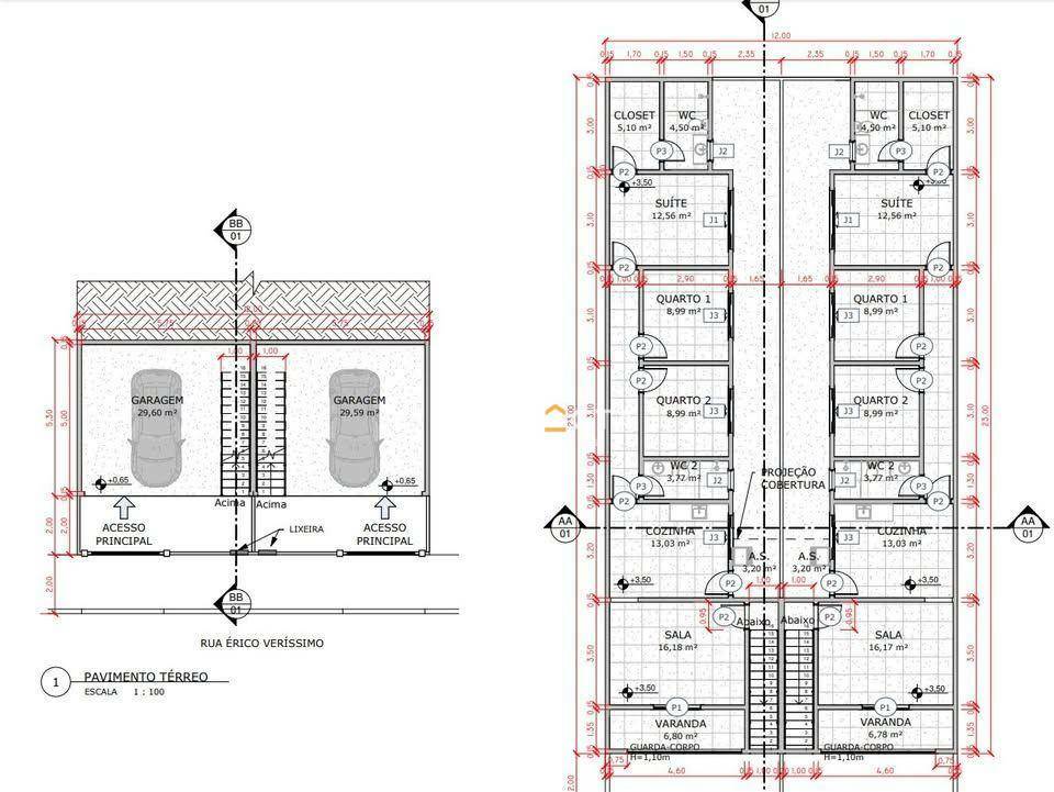 Casa à venda com 3 quartos, 142M2 - Foto 3