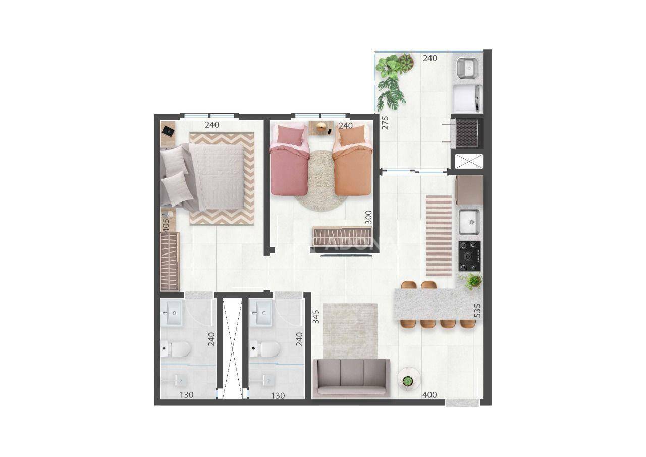 Apartamento à venda com 2 quartos, 84M2 - Foto 18