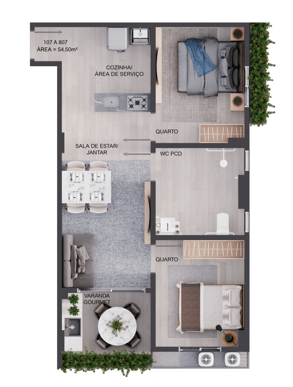 Apartamento à venda com 2 quartos, 5877m² - Foto 31