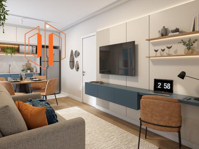 Apartamento à venda com 2 quartos, 45m² - Foto 4