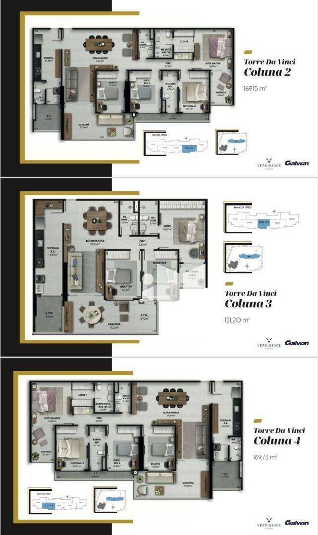 Apartamento à venda com 3 quartos, 121m² - Foto 21