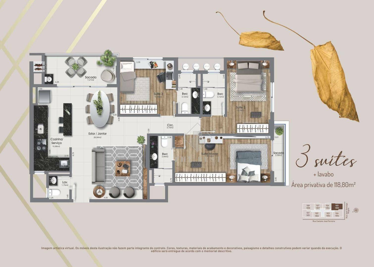 Apartamento à venda com 2 quartos, 79m² - Foto 16