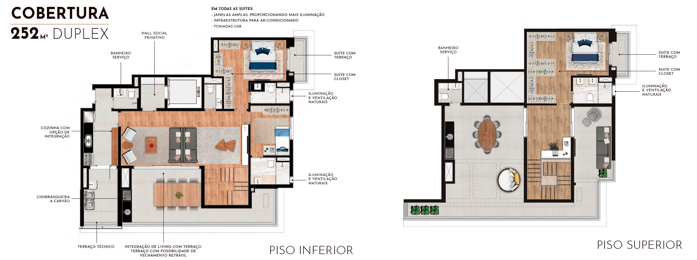 Apartamento à venda com 4 quartos, 252m² - Foto 4