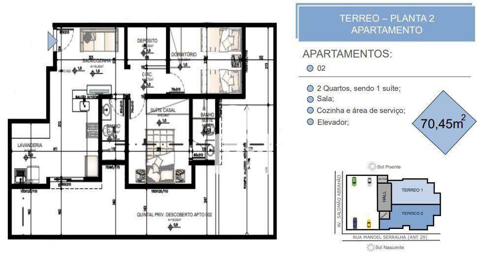 Apartamento à venda com 2 quartos, 70m² - Foto 11