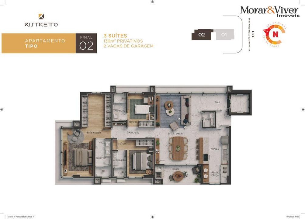 Apartamento à venda com 3 quartos, 133m² - Foto 26