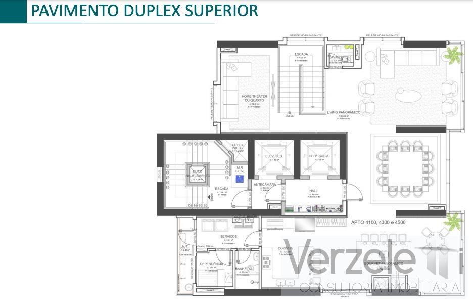 Apartamento à venda com 4 quartos, 171m² - Foto 29