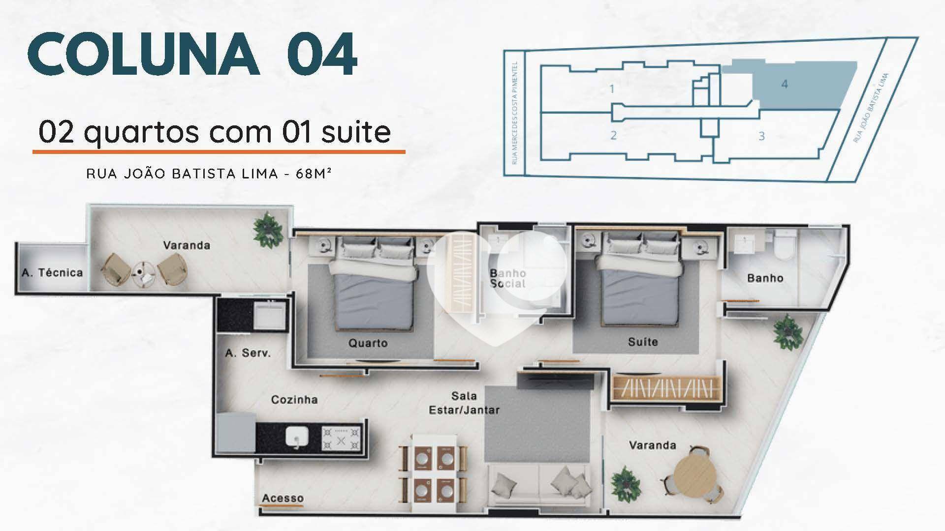 Apartamento à venda com 2 quartos, 69m² - Foto 24