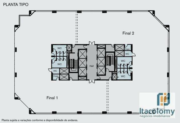 Conjunto Comercial-Sala para alugar, 678m² - Foto 4