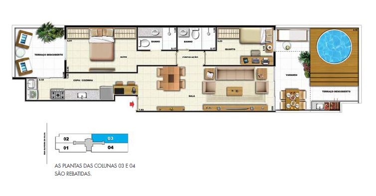 Apartamento à venda com 2 quartos, 84m² - Foto 8