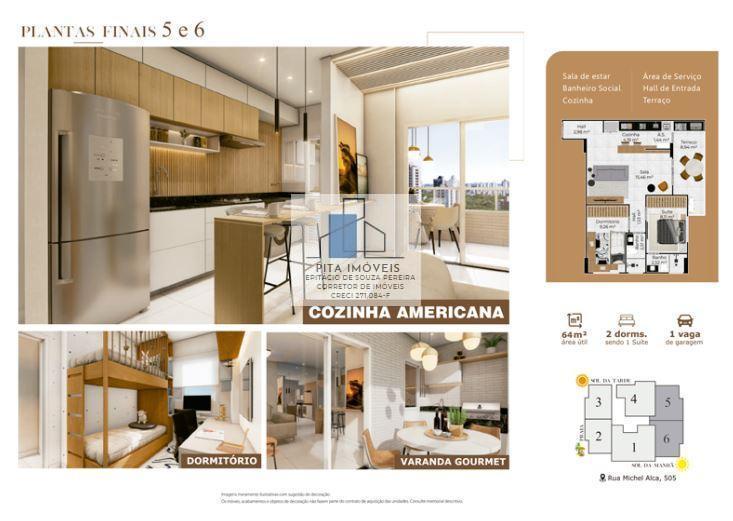 Apartamento à venda com 2 quartos, 63m² - Foto 4