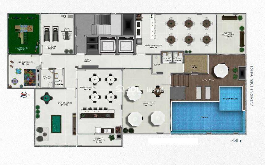 Apartamento à venda com 3 quartos, 112m² - Foto 9