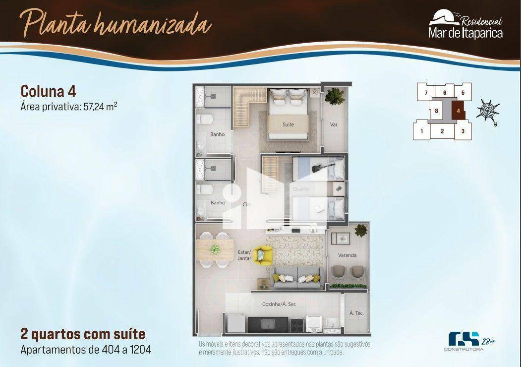 Apartamento à venda com 2 quartos, 60m² - Foto 32