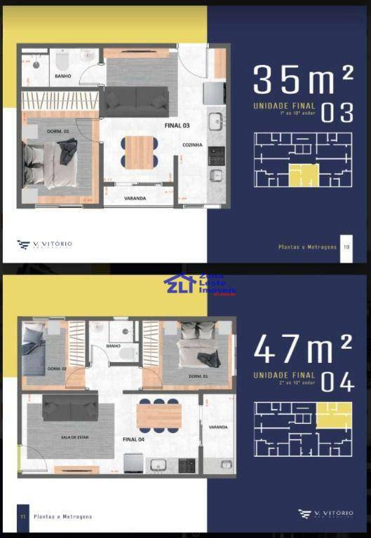 Apartamento à venda com 2 quartos, 50m² - Foto 9