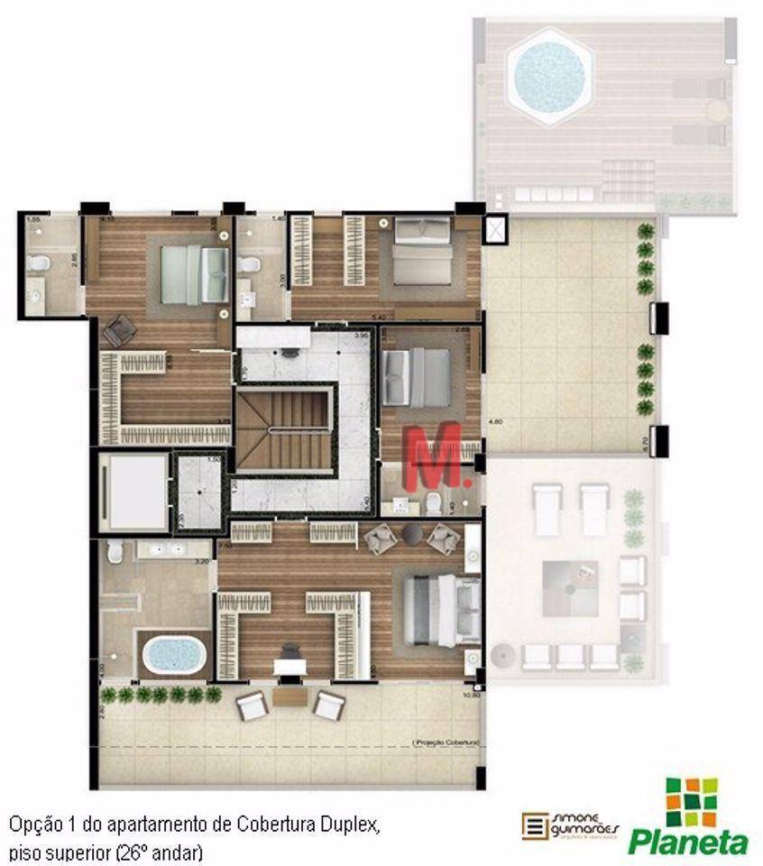 Apartamento à venda com 4 quartos, 366m² - Foto 74