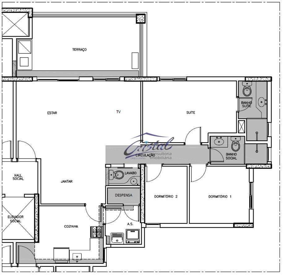 Apartamento à venda com 3 quartos, 104m² - Foto 41