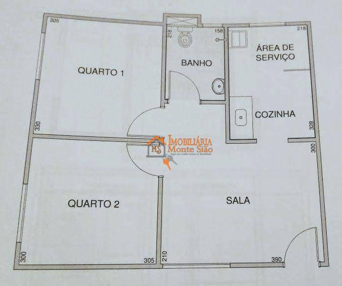 Apartamento à venda com 2 quartos, 45m² - Foto 8