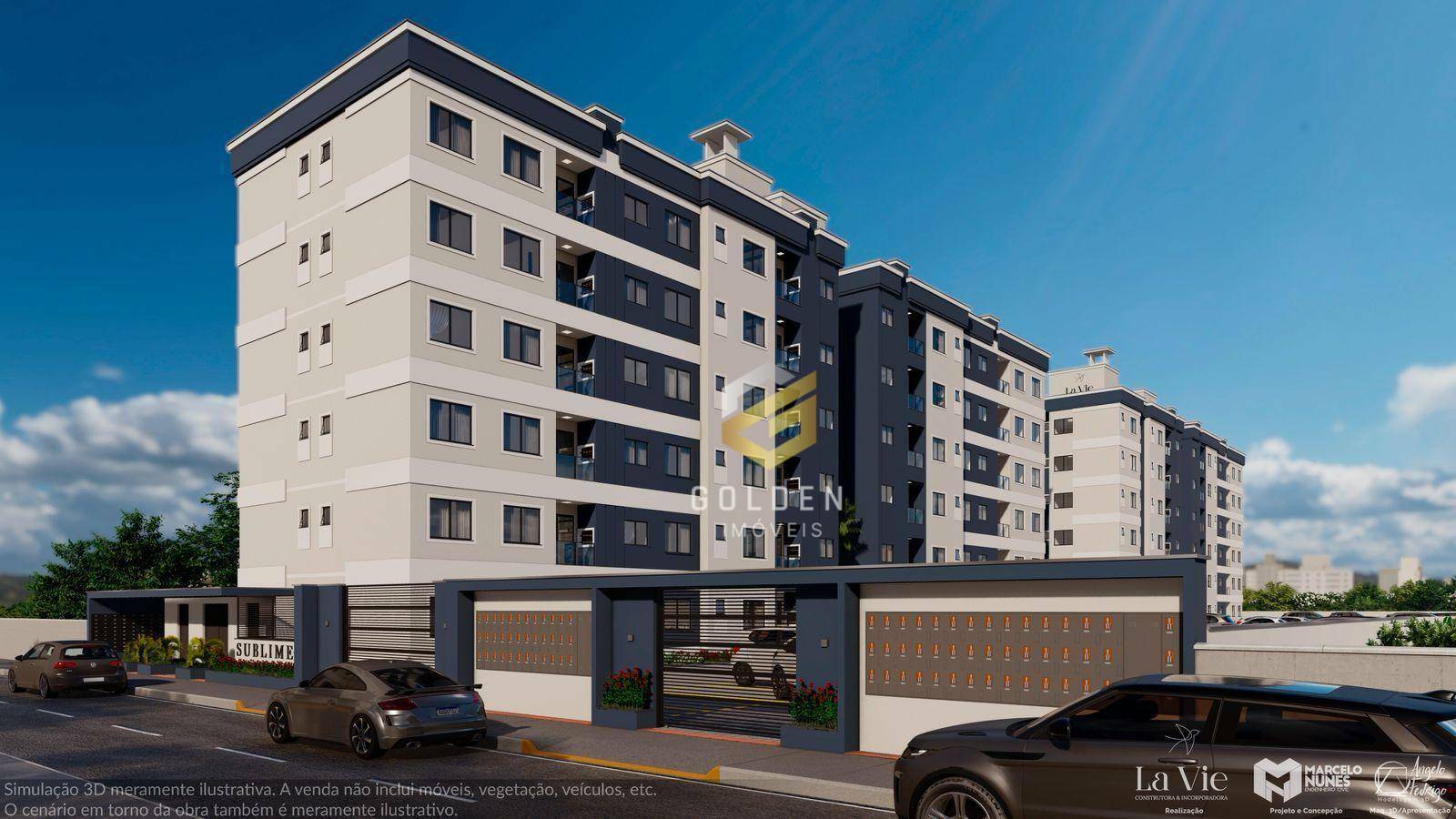 Apartamento à venda com 2 quartos, 54m² - Foto 1