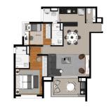 Apartamento à venda com 3 quartos, 90m² - Foto 2