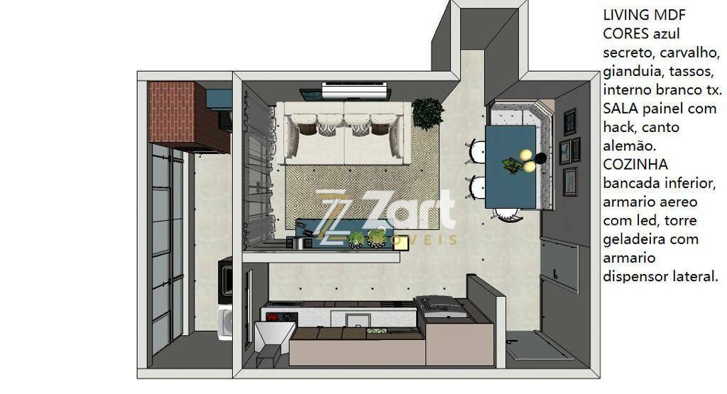 Apartamento à venda com 2 quartos, 72m² - Foto 44