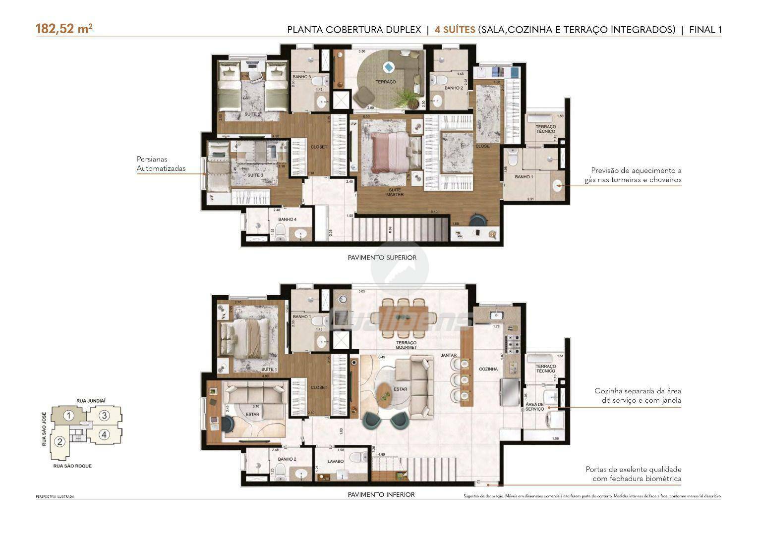 Cobertura à venda com 4 quartos, 182m² - Foto 3