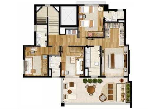 Apartamento à venda com 3 quartos, 272m² - Foto 9