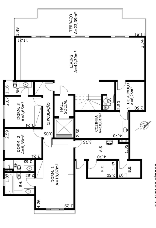 Apartamento à venda com 3 quartos, 173m² - Foto 7