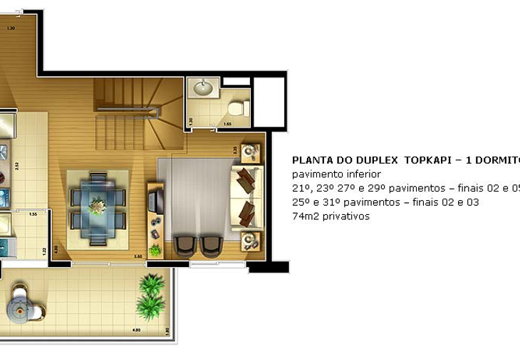 Apartamento à venda com 2 quartos, 50m² - Foto 3