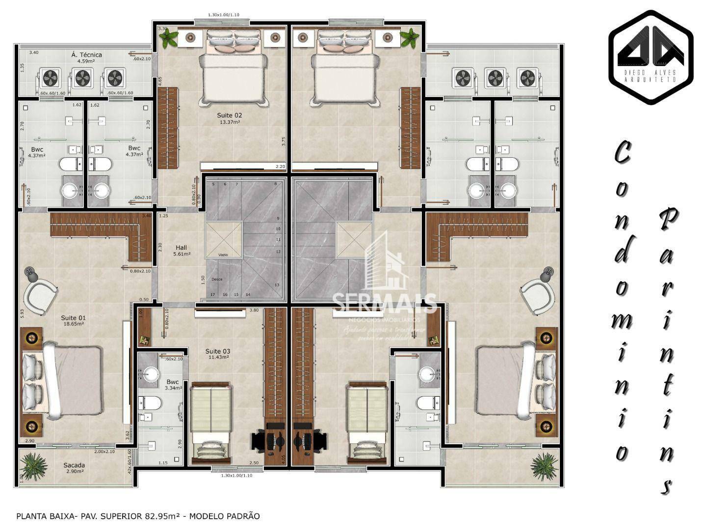 Casa de Condomínio à venda com 3 quartos, 196m² - Foto 36