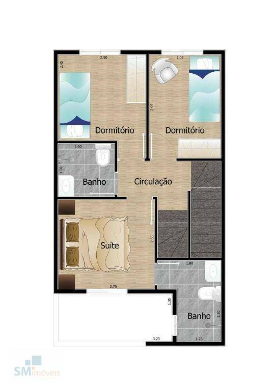 Sobrado à venda com 3 quartos, 142m² - Foto 4