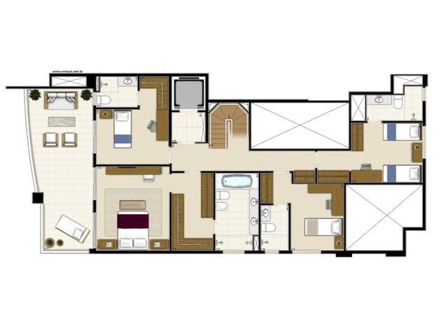 Apartamento à venda com 3 quartos, 185m² - Foto 14