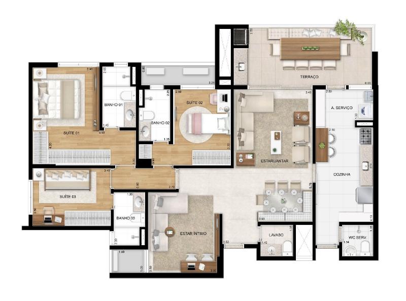 Apartamento à venda com 2 quartos, 88m² - Foto 15