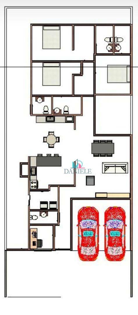 Casa de Condomínio à venda com 3 quartos, 163m² - Foto 4