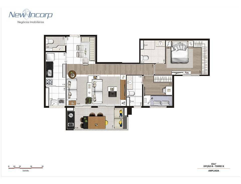 Apartamento à venda com 2 quartos, 85m² - Foto 43