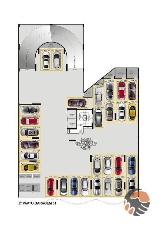 Apartamento à venda com 2 quartos, 88m² - Foto 53