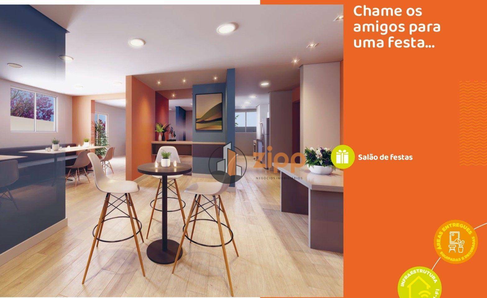 Apartamento à venda com 2 quartos, 42m² - Foto 6