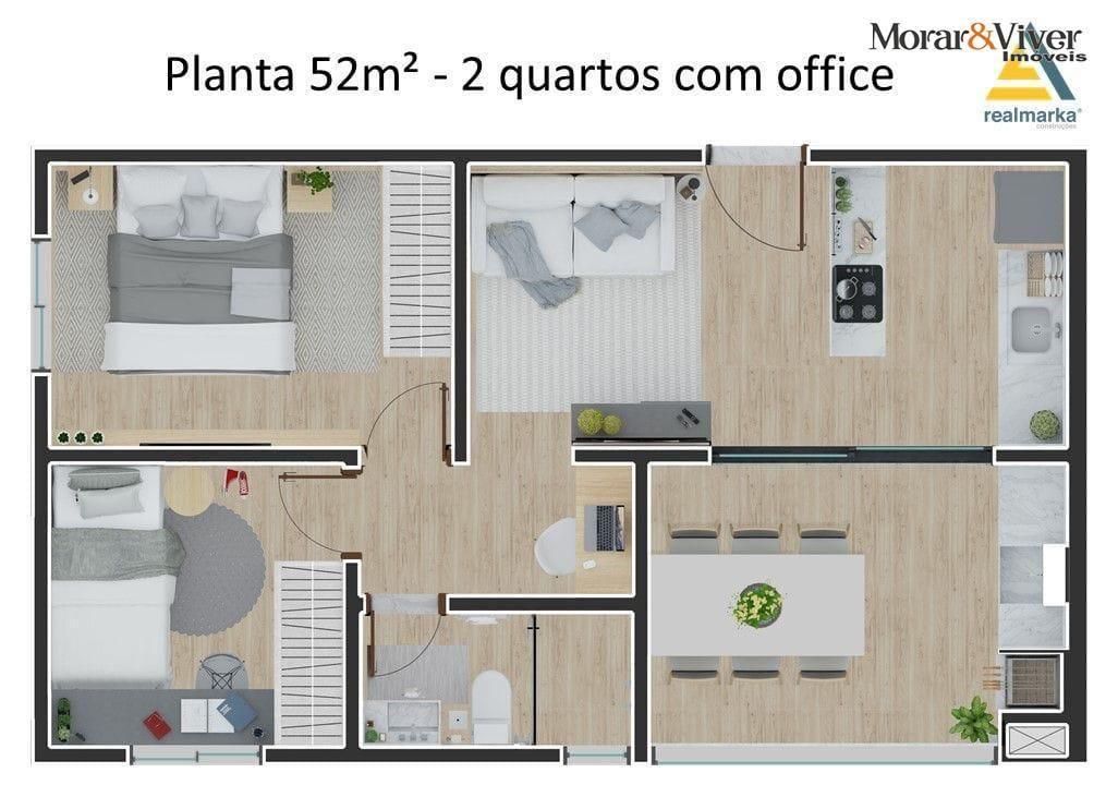 Apartamento à venda com 2 quartos, 51m² - Foto 25