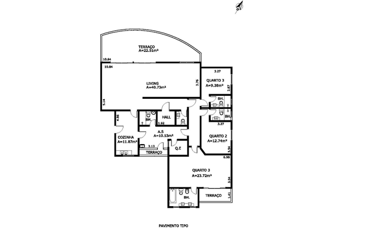 Apartamento à venda com 4 quartos, 201m² - Foto 5